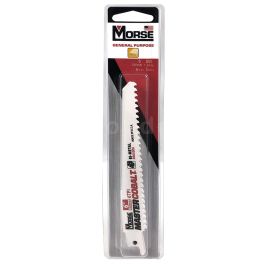 M K Morse Bi Metal Master Cobalt Reciprocating Saw Blade Inch