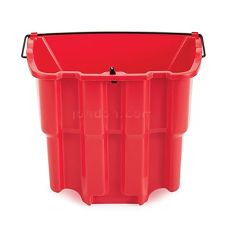 Unger CLEANERx Dual Bucket, 32 Quart, Red