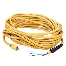 Tennant Yellow Power Cord with Grips, 14/3, 75 ft