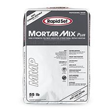 Rapid Set Mortar Mix Plus High‑Strength Polymer‑Modified Structural Repair Mortar, Natural