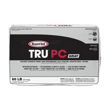 Rapid Set® TRU® PC, High Performance, Self‑Leveling, Architectural Topping, Gray, 60 lbs