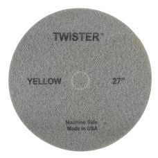 Twister Pad, Yellow, 1500 Grit, 27" cs/2