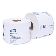 Tork Essity Advanced Bath Tissue Roll with OptiCore, 2‑Ply, White, 865 Sheets/Roll, 36/Carton