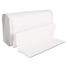 GEN Folded Paper Towels, Multifold, 9" x 9.45", White, 250 Towels/Pack, 16 Packs/CT