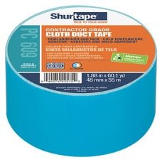 Shurtape PC 609 Teal Blue Duct Tape, 10 mil, 48MM x 55M