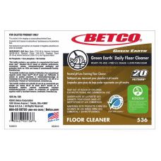 Label, Betco FASTDRAW® Green Earth® Daily Floor Cleaner