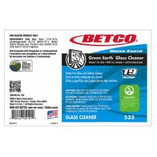 Label, Betco FASTDRAW® Green Earth® Glass Cleaner