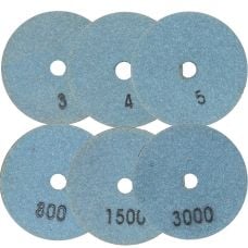 Piranha Diamond Polishing Pads, 3 Inch, 3 mm