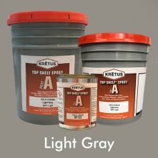 KRETUS Top Shelf® Epoxy Part A, A‑Resin, Light Gray