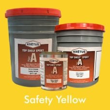 KRETUS Top Shelf® Epoxy Part A, A‑Resin, Safety Yellow
