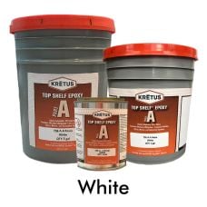 KRETUS Top Shelf® Epoxy Part A, A‑Resin, White