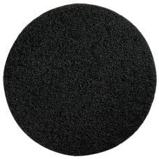 MotorScrubber® MS1060 Black Stripping Floor Pads, 8" (10 Pk)