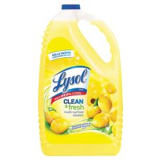 Lysol® Clean & Fresh Multi‑Surface Cleaner, Lemon, 144 oz (4 PK)