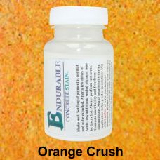 Endurable Concrete Stain, Orange Crush, 1 Gallon Kit