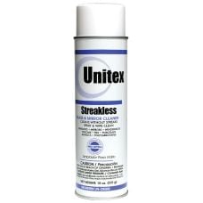 Unitex® Streakless Glass Cleaner, 18 oz