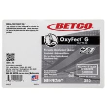 Label, Betco Oxyfect G Peroxide Disinfectant