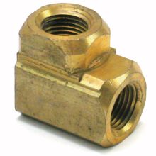 90° Female Elbow, 1/8"F x 1/8"F Brass