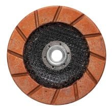 Syntec Transitional Ceramic Cup Wheel, 5 inch, Threaded