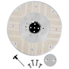 Dynamic Diamond Tooling Burnisher Shroud, Pad Driver and Lock for DDG 1220 "BEAST" Floor Grinder, 20‑inch