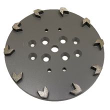 Twin Max Tools Grinding Plate, 10 inch, 10 Arrow Segment