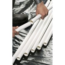 Grayling Pole Set for D‑Con Showers, 77", 2‑piece PVC poles, set of 12