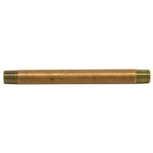 Nipple, 1/8"M x 1/8" x 4", Brass