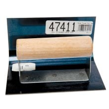 Blue Steel Cove Trowel, 4 Inches with 1‑Inch Radius