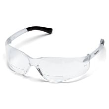 MCR Safety BearKat® BK1 Series Bifocal Readers Safety Glasses 2.0 Diopter, Clear Lens