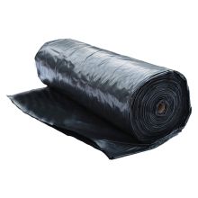 Polyfilm 4 Mil 10x100, Flame Retardant, Black