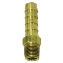 Barb, 1/8"MPT x 5/16"H Brass