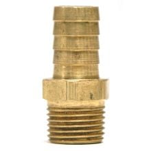 Barb, 1/2"MPT x 5/8"H Brass