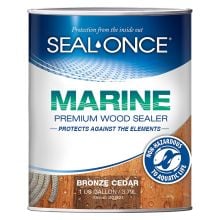 Seal Once Marine Premium Wood Sealer, Bronze Cedar