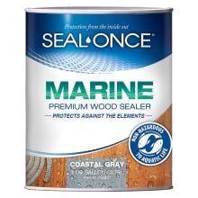 Seal Once Marine Premium Wood Sealer, Coastal Gray