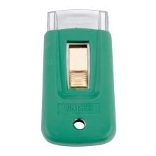 Unger ErgoTec® Safety Scraper, Green Rubber Grip, 1 1/2 Inch