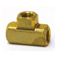 Brass Tee, 1/4F" (X101‑B)