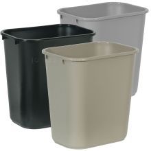 Rubbermaid® Wastebasket, Medium, 28 Quart