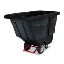 Rubbermaid® Tilt Truck, Utility Duty, Black