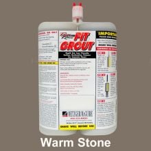 Metzger/McGuire Rapid Refloor Pit Grout, Warm Stone, 1,500 mL