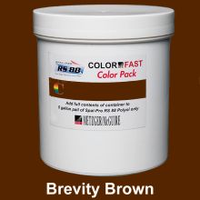 Metzger/McGuire Spal‑Pro RS 88 ColorFast Color Pack, Brevity Brown