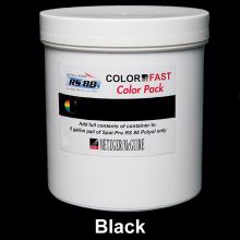 Metzger/McGuire Spal‑Pro RS 88 ColorFast Color Pack, Black