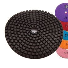 Dry Polishing Pad, 3 Inch, 3 mm, 800 Grit, 9/CS