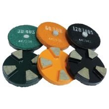 4 Segment, Ceramic Bond Diamond Tooling for Hard Concrete, 3"