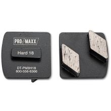 PRO‑MAXX Metal Bond Diamond Tooling for Soft Concrete, Black, Double Segment