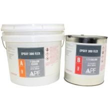 Arizona Polymer Flooring Epoxy 300 Flex, Clear, 1.5 Gallon Kit