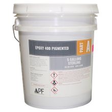 Arizona Polymer Flooring Epoxy 400, Sterling Gray, Part A (5 GL)