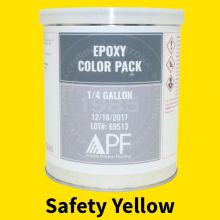 Arizona Polymer Flooring Epoxy Colorant Pack, Safety Yellow