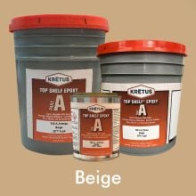 KRETUS Top Shelf® Epoxy Part A, A‑Resin, Beige