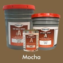 KRETUS Top Shelf® Epoxy Part A, A‑Resin, Mocha