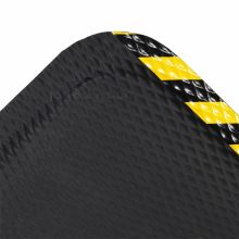 Hog Heaven™ Anti‑Fatigue Mat, Caution Yellow Border