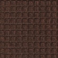 Waterhog™ Classic Rubber Border Scraper/Wiper Mat, Brown